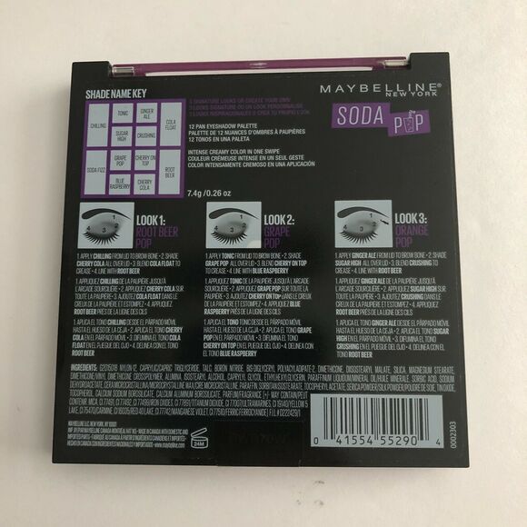 Maybelline New York Eye Shadow Soda Pop Eye Shadow Palette #110 - Picture 3 of 4